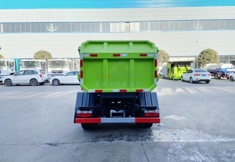 程力挂桶垃圾车_东风多利卡侧装挂桶垃圾车 程力挂桶垃圾车_东风多利卡侧装挂桶垃圾车