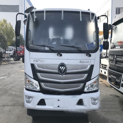 福田欧马可8立方沥青洒布车_同步封层车