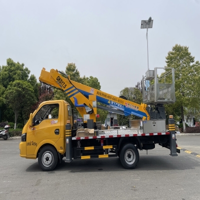 东风途逸17-23米蓝牌伸缩臂高空作业车