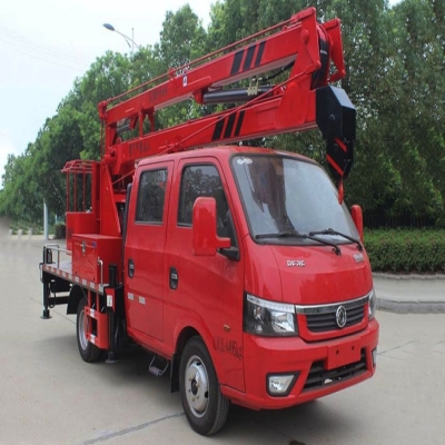 程力高空作业车_东风途逸双排13米高空作业车
