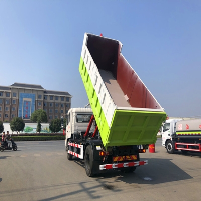 16吨建筑垃圾运输车_装修垃圾运输车